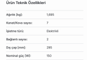 Oto Çıkma Parça / Volkswagen / Jetta / Fan / Fan Paneli / Sıfır Parça 