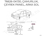 Oto Çıkma Parça / Toyota / Hilux / Kaporta & Karoser / Arka Panel / Sıfır Parça 