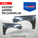 ACCENT SAĞ ÖN ÇAMURLUK ADMİRE SAĞ ÖN ÇAMURLUK ACCENT ÇAMURLUK