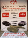 2019-2025 TOYOTA COROLLA ÇIKMA ORJİNAL ARKA ÇAMURLUK