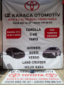 2019-2025 TOYOTA COROLLA ÇIKMA ORJİNAL RADARLI ÖN PANJUR