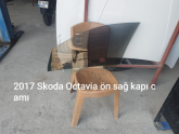 Skoda Octavia çıkma sağ ön kapı camı