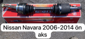 NİSSAN NAVARA 2006-2014 ÖN AKS    (XS2104S25)