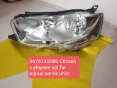 Citroen c eleysee sol far sıfır orjinal 9675140080