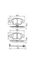 Ön Balata Audı A4-a5-a6-a7-q5 2008 0986tb3032