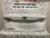 TOYOTA COROLLA 2019 2024 ARKA BAGAJ KAPAĞI ÇIKMA ORJİNAL SEDEFLİ