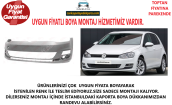 GOLF 7 ÖN TAMPON 2013 2014 2015 2016 2017 BOYA MONTAJ VAR