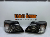 KİA RİO 09-11 SAĞ-SOL TAKIM ÖN FAR SIFIR