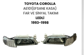 Oto Çıkma Parça / Toyota / Corolla / Far & Stop / Far Camı / Sıfır Parça 