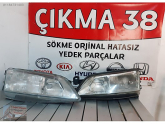 Opel Vectra B Sag Sol Far Orjinal Çıkma 1996 1997 1998 1999