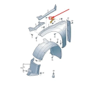 Oto Çıkma Parça / Volkswagen / Arteon / Kaporta & Karoser / Sol Ön Çamurluk / Sıfır Parça 