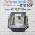 0281013872 PEUGEOT 308  PARTNER TEPE1,6 HDİ ÇIKMA MOTOR BEYNİ
