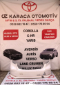 2019-2025 TOYOTA COROLLA ÇIKMA ORJİNAL ARKA TAMPON