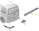 Oto Çıkma Parça / Volkswagen / Transporter / Far & Stop / Bagaj Stop / Çıkma Parça 