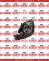 FİESTA SOL FAR  6S61 13W030 CD