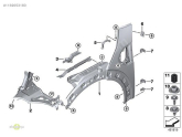 Oto Çıkma Parça / Mini / Countryman / Motor / Bağlantı Braketi / Çıkma Parça 