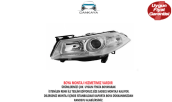 MEGANE II MOTORLU MERCEKLİ FAR SOL -SAĞ 2006-2010