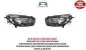 FORD COURİER SAĞ SOL ÖN FAR SİYAH SIFIR 2014/2018