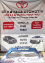 2016-2018 TOYOTA AURİS ÇIKMA ORJİNAL ARKA TAMPON