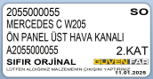 Oto Çıkma Parça / Mercedes / C Serisi / Kaporta & Karoser / Ön Panel / Sıfır Parça 