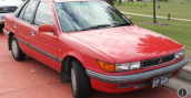 1995 Mitsubishi Lancer ön farlar