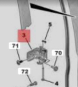 Oto Çıkma Parça / Citroen / C-elysee / Kaporta & Karoser / Kapı Menteşesi / Çıkma Parça 