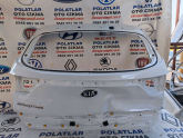Kia Sportage bagaj kapağı orijinal beyaz göçük hasarlı hasarlı