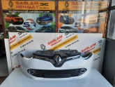 Clio 4 12-16 Full Dolu Takılmaya Hazır Ön Tampon Krom Far Kaşlı