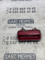ÇIKMA SUZUKİ VİTARA SAĞ ARKA DIŞ KAPI KOLU