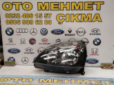 2005- CLIO İÇİ SİYAH SOL FAR - TYC SIFIR
