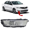 5JA941702 SKODA RAPİD 2013 SİS FARI SAĞ BEYAZ .