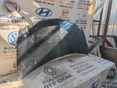 Renault Clio 3 motor kaputu Orjinal göçük hasarlı siyah 2006-12