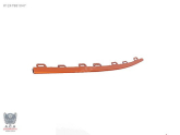 CHERY OMADA 5 602002166AARU ÖN TAMPON ÇITASI TURUNCU SOL 22-24