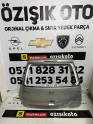 OPEL MERİVA BAGAJ KAPAĞI ÇIKMA ORJİNAL YEDEK PARÇA