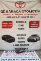 2016-2018 TOYOTA AURİS ÇIKMA ORJİNAL SOL ÖN FAR