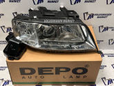 Oto Çıkma Parça / Audi / A6 / Far & Stop / Sağ Ön Far / Sıfır Parça 