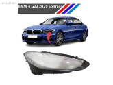 BMW 4 Serisi G22 Lazer Sol Far Camı - Oto Çıkma Parçalar