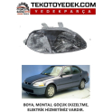 CİVİC SEDAN H.B ÖN FAR SAĞ SOL 1996 1997 1998 KAMPANYA