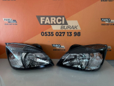 KİA RİO SEDAN TAKIM FAR SİYAH ZEMİN SIFIR İTHAL 2009-