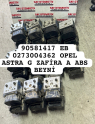 90581417 EB 0273004362 OPEL ASTRA G ZAFİRA A ABS BEYNİ