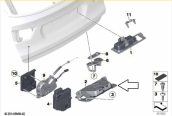 Oto Çıkma Parça / Bmw / X3 / Kaporta & Karoser / Bagaj Kilidi / Sıfır Parça 