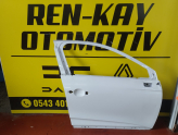801100754R RENAULT CLİO 5 SAĞ ÖN KAPI BEYAZ ORJ ÇIKMA RENKAY