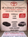 Oto Çıkma Parça / Toyota / Auris / Far & Stop / Far & Stop Sacı / Çıkma Parça 