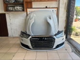 AUDİ A6 KAPUT+ÖN TAMPON +FAR KOMPLE ORJİNAL HATASIZ SEDEF BEYAZ