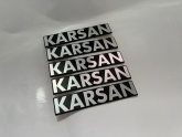 Peugeot J9 Arka Karsan Yazısı Rj9 Tüm Modellere Uygun