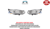 FORD FİESTA SAĞ-SOL FAR KROM MERCEKLİ SIFIR