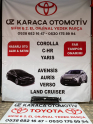 2020-2025 TOYOTA YARİS CROSS ÇIKMA ORJİNAL ÖN PANEL ÜST
