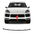 9Y0807179 CAYENNE 2018 041 ÖN TAMPON ÜST ÇITASI SİYAH