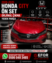 2020-2025 HONDA CİTY ÖN KOMPLE SET ORJİNAL ÇIKMA YEDEK PARÇALAR