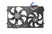 FAN MOTORU KOMPLE ÇİFTLİ GOLF5/6-JETTA-PASSAT-CADDY-A3-LEON 04-13